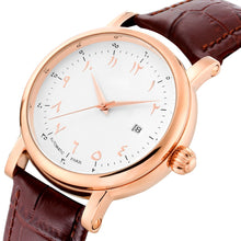 Load image into Gallery viewer, Arabic numeral men's watch