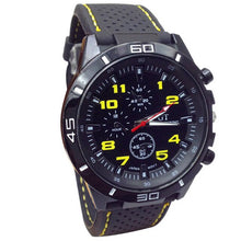 Load image into Gallery viewer, Men's black sporty watch