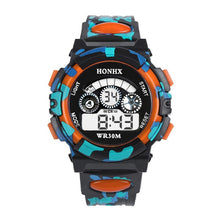 Load image into Gallery viewer, Sporty children's watch with camouflage