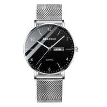 Load image into Gallery viewer, Men's watch with black calendar