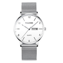 Load image into Gallery viewer, Men's watch with black calendar
