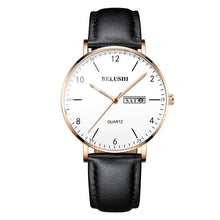 Load image into Gallery viewer, Men's watch with black calendar