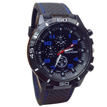 Load image into Gallery viewer, Black and red men's watch
