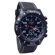 Load image into Gallery viewer, Black and red men's watch