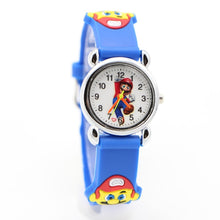 Load image into Gallery viewer, Blue children's clock