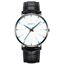 Load image into Gallery viewer, Black and blue men's watch