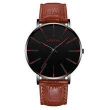 Load image into Gallery viewer, Black and blue men's watch