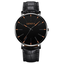 Load image into Gallery viewer, Black and blue men's watch