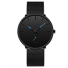 Load image into Gallery viewer, Black style men's watch