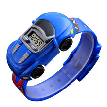 Load image into Gallery viewer, Blue children's clock