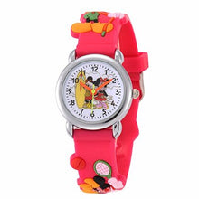 Load image into Gallery viewer, Black children's clock