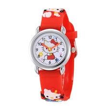 Load image into Gallery viewer, Black children's clock