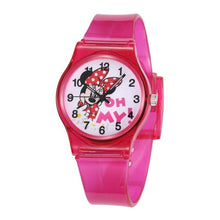 Load image into Gallery viewer, Pink children's clock