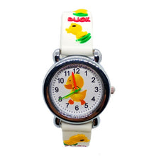 Load image into Gallery viewer, Blue duck children's clock