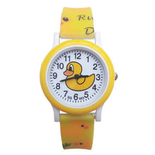 Load image into Gallery viewer, Blue duck children's clock