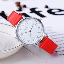 Load image into Gallery viewer, Elegant women's watches with white straps