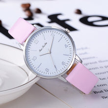 Load image into Gallery viewer, Elegant women's watches with white straps