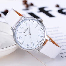 Load image into Gallery viewer, Elegant women's watches with white straps