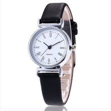 Load image into Gallery viewer, Elegant women's watches with black straps