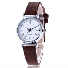 Load image into Gallery viewer, Elegant women's watches with black straps
