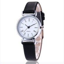 Load image into Gallery viewer, Elegant women's watches with black straps