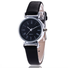 Load image into Gallery viewer, Elegant women's watches with black straps