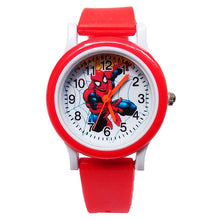 Load image into Gallery viewer, Red children's clock