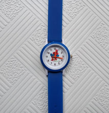 Load image into Gallery viewer, Red children's clock