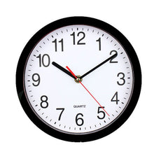 Load image into Gallery viewer, Stylish design white and red wall clock