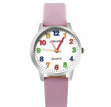 Load image into Gallery viewer, Light green children's clock