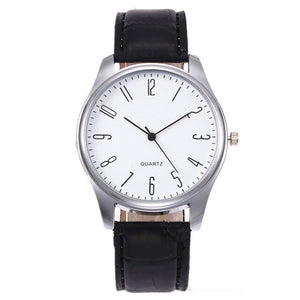 Men's black watchband