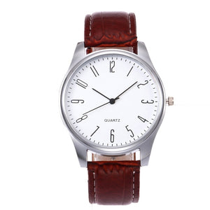 Men's black watchband