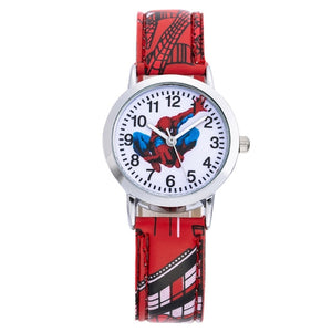 Blue Spider-Man Kid's Watch