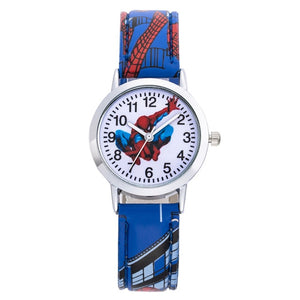 Blue Spider-Man Kid's Watch