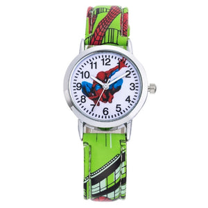 Blue Spider-Man Kid's Watch