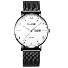 Load image into Gallery viewer, Men&#39;s watch with black calendar
