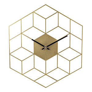 Cube design wall clock