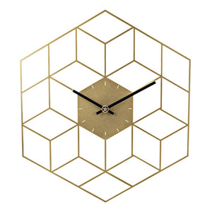 Cube design wall clock