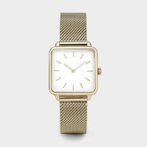Yellow men's watch