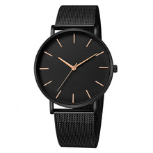 Load image into Gallery viewer, Black sporty men&#39;s watch
