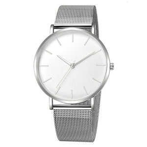 Black sporty men's watch