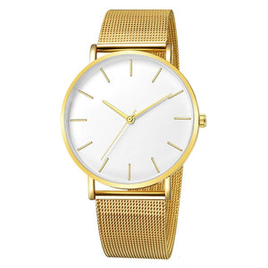 Black sporty men's watch