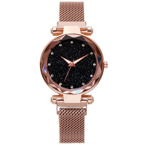 Women's watch with sequins