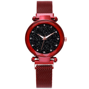 Women's watch with sequins