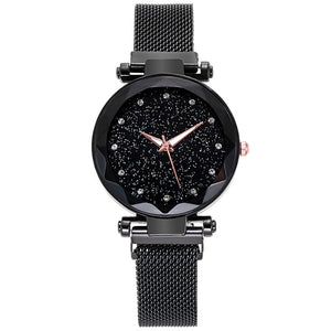 Women's watch with sequins