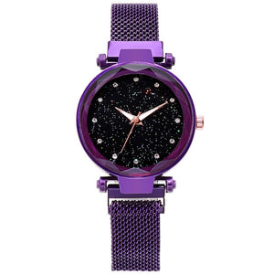 Women's watch with sequins