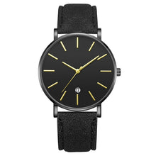 Load image into Gallery viewer, Black men's watch
