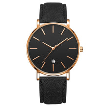 Load image into Gallery viewer, Black men's watch
