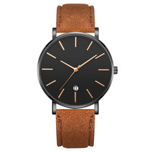 Load image into Gallery viewer, Black men's watch
