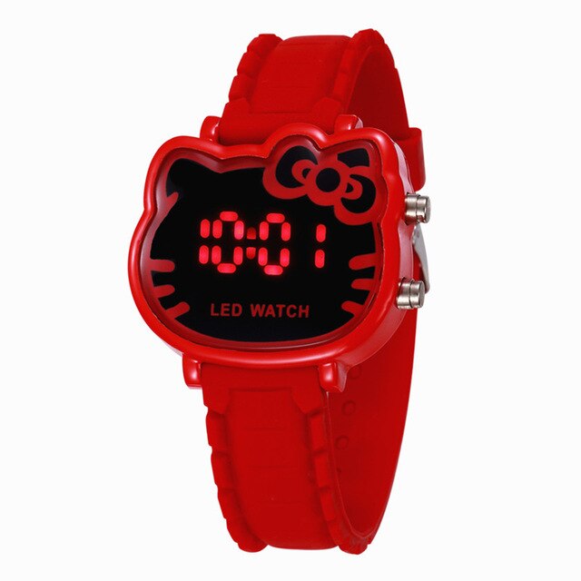 Blue children's clock